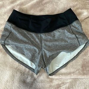 lululemon speed up 2.5”, grey
